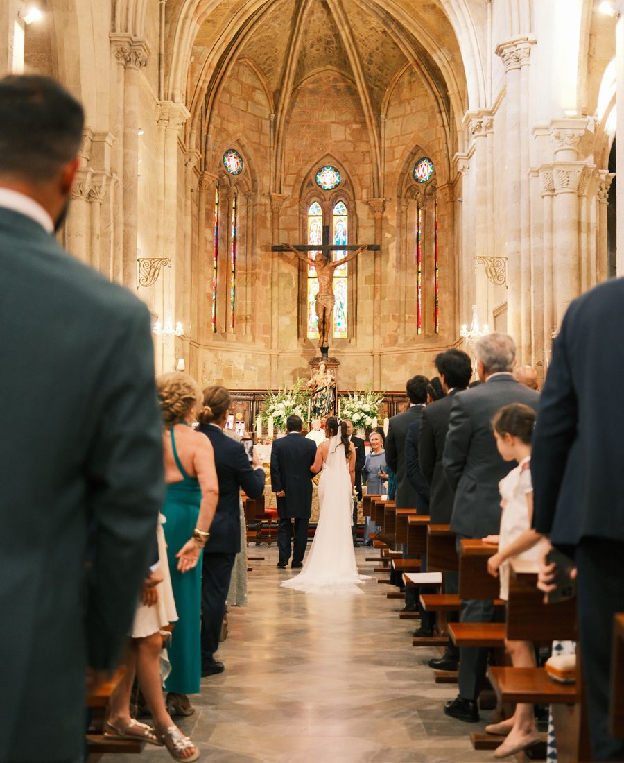 pareja altar
